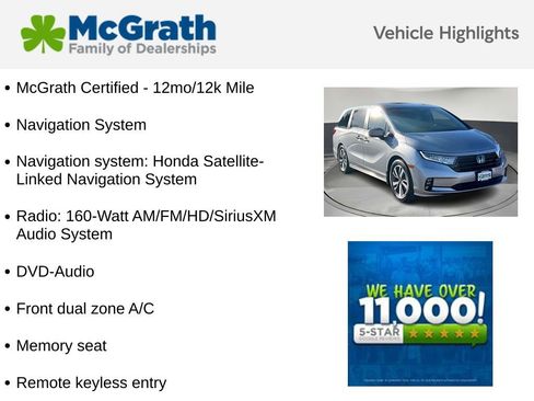 Used 2021 Honda Odyssey Touring image 5