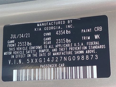 Used 2022 Kia K5 LXS image 39