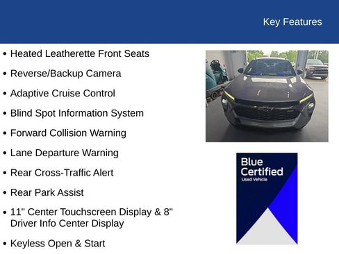 Used 2024 Chevrolet Trax RS w/ Driver Confidence Package FWD image 12