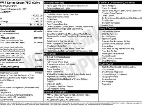 Used 2018 BMW 750i xDrive image 4