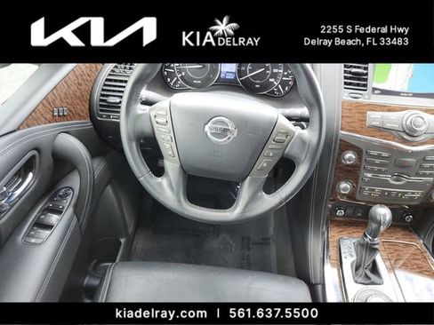 Used 2019 Nissan Armada Platinum w/ Interior Lighting Package AWD/4WD image 12
