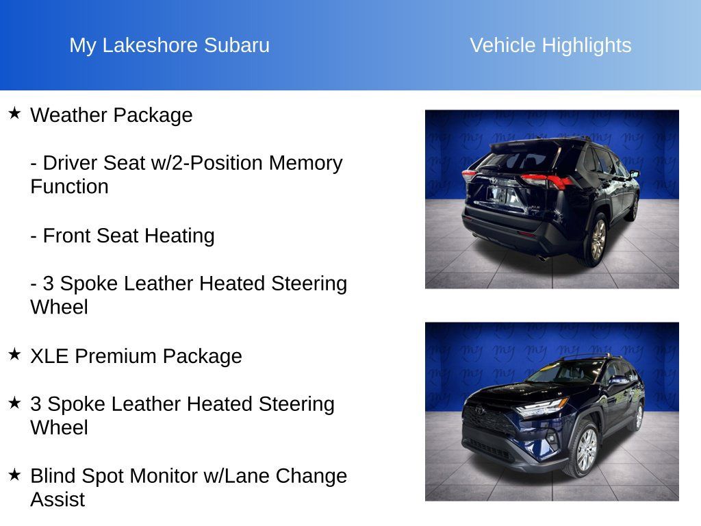 Used 2025 Toyota RAV4 XLE Premium w/ Weather Package AWD/4WD image 12