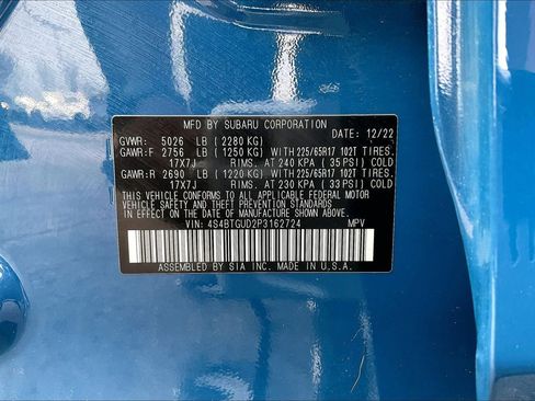 Certified 2023 Subaru Outback Wilderness image 33