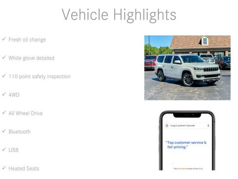 Used 2022 Jeep Wagoneer Series III w/ Premium Group I AWD/4WD image 6