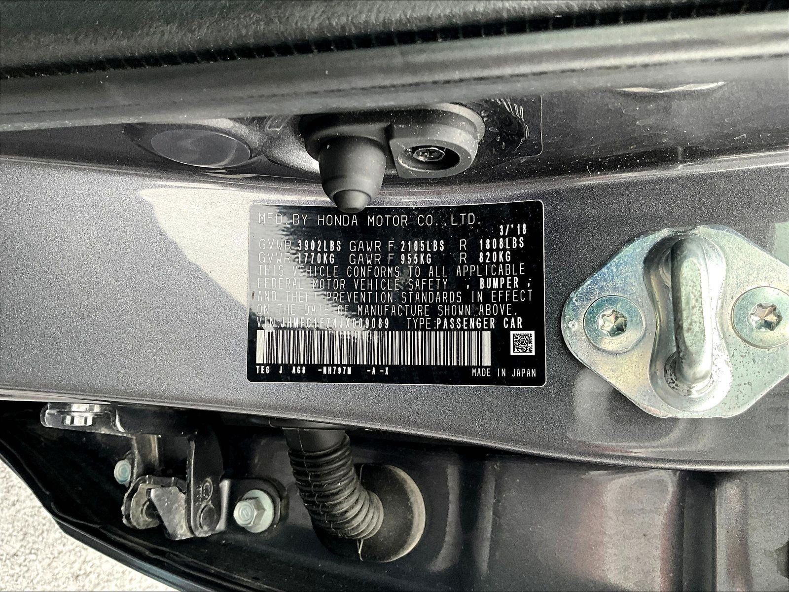 Used 2018 Honda Civic EX-L image 18