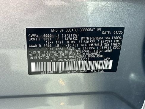 Used 2025 Subaru Ascent Premium AWD/4WD image 33