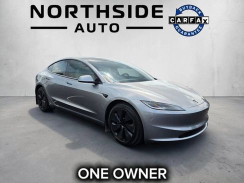 Used 2025 Tesla Model 3 Long Range AWD/4WD image 1