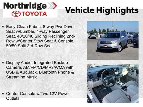 Used 2013 Toyota Highlander Plus FWD image 2