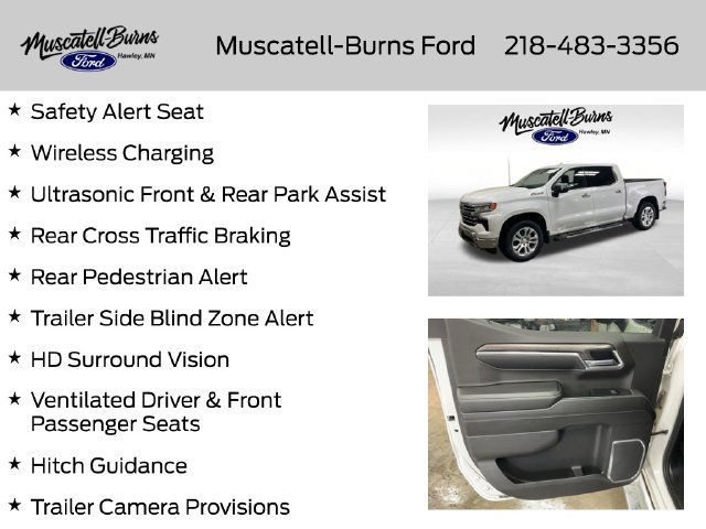 Used 2024 Chevrolet Silverado 1500 LTZ AWD/4WD image 16
