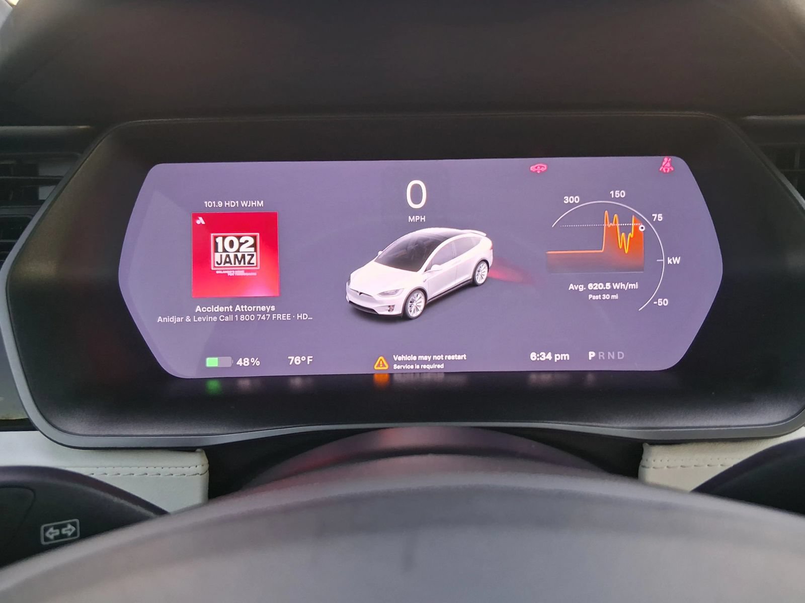 Used 2020 Tesla Model X Long Range AWD/4WD image 30