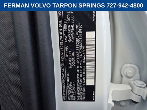 New 2026 Volvo XC60 B5 Core image 21