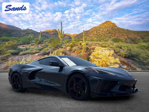 Used 2021 Chevrolet Corvette Stingray Preferred Cpe w/ Battery Protection Package RWD image 1