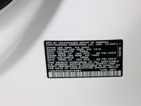 Used 2022 Volkswagen Atlas SE image 33