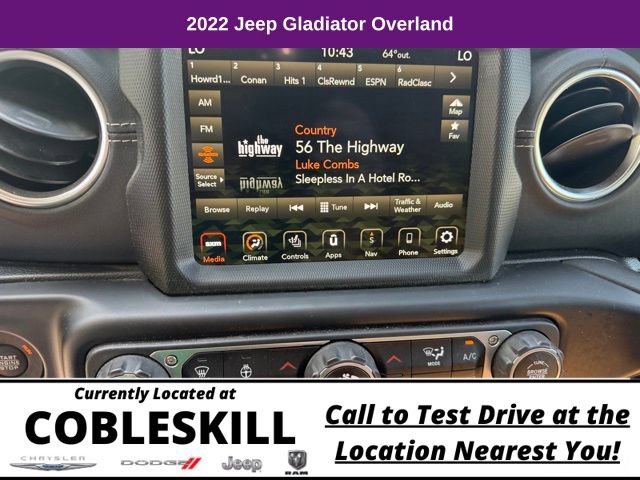 Used 2022 Jeep Gladiator Overland w/ Popular Equipment Package AWD/4WD image 19