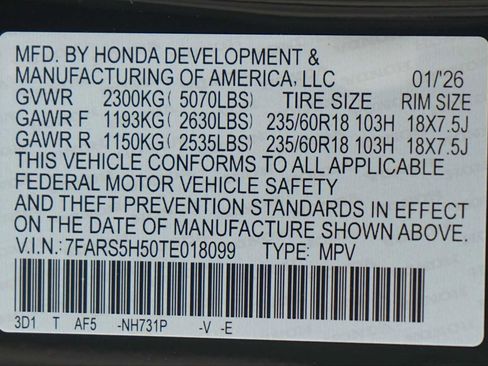 Certified 2026 Honda CR-V Sport image 30