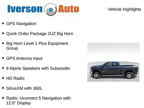 Used 2026 RAM 2500 Big Horn AWD/4WD image 2