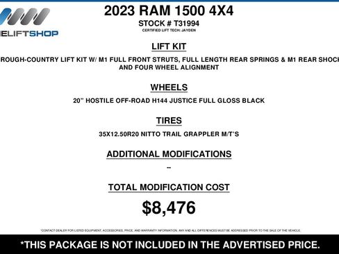 Used 2023 RAM 1500 Big Horn image 2