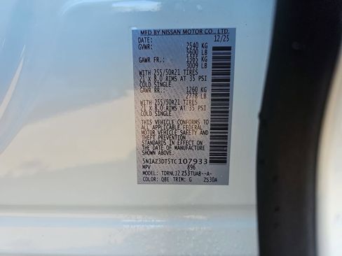 New 2026 Nissan Murano Platinum w/ Technology Package AWD/4WD image 39