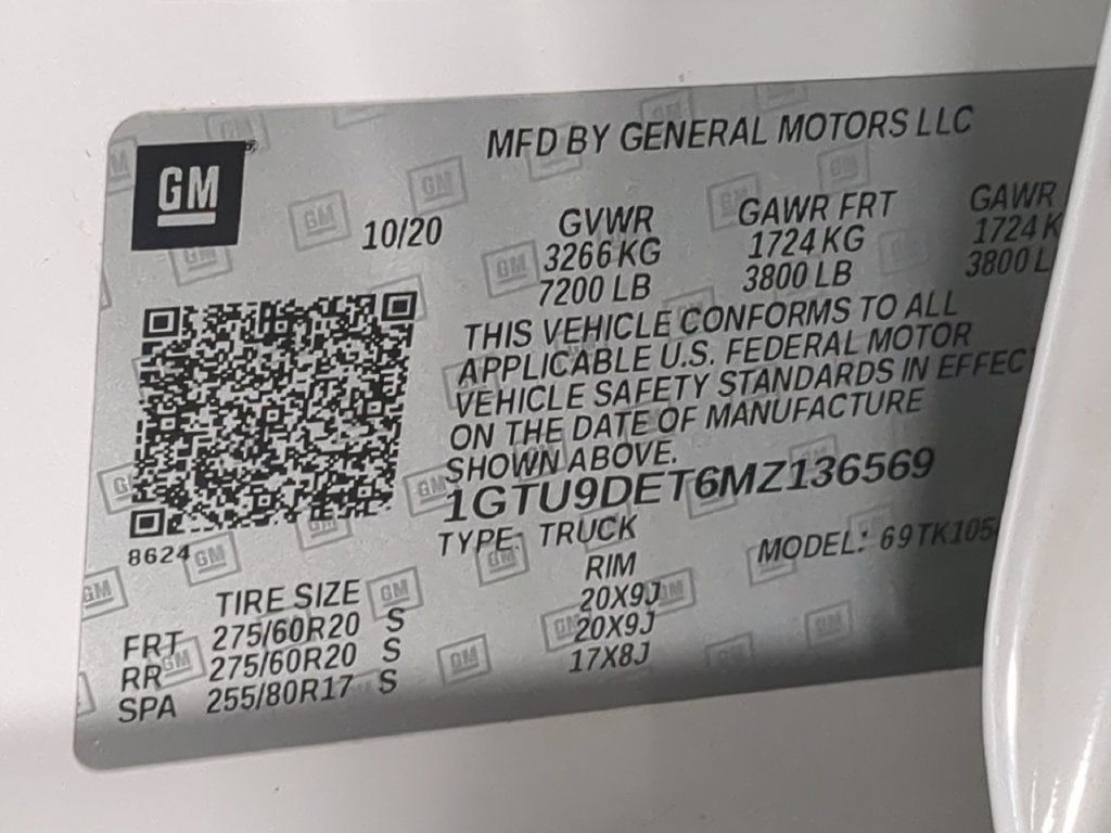 Used 2021 GMC Sierra 1500 SLT w/ SLT Premium Plus Package AWD/4WD image 42