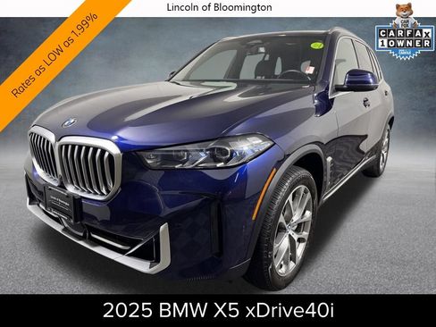 Used 2025 BMW X5 xDrive40i AWD/4WD image 1