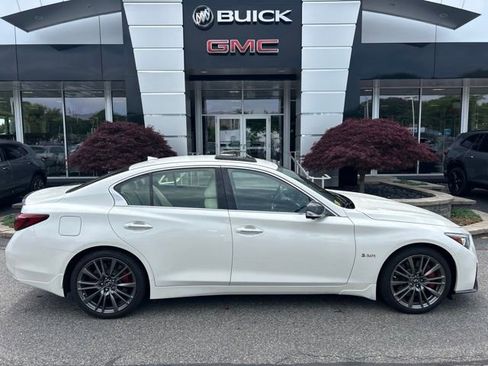 Used 2019 INFINITI Q50 Red Sport 400 w/ Proactive Package AWD/4WD image 2