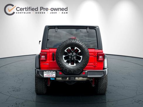 Certified 2025 Jeep Wrangler Unlimited Rubicon 4xe w/ Convenience Group AWD/4WD image 5