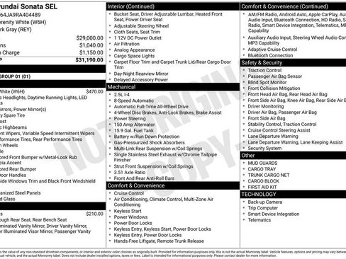 Used 2024 Hyundai Sonata SEL image 40