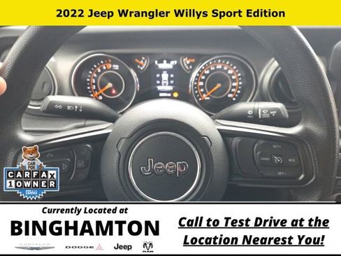 Used 2022 Jeep Wrangler Sport AWD/4WD image 13