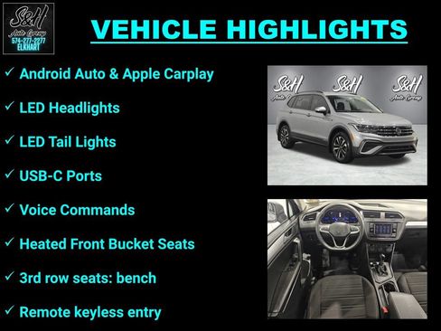 Used 2023 Volkswagen Tiguan S w/ Driver Assistance Package FWD image 3