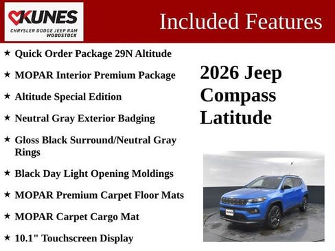 New 2026 Jeep Compass Latitude image 3