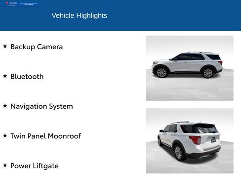 Used 2022 Ford Explorer King Ranch w/ Premium Technology Package AWD/4WD image 2