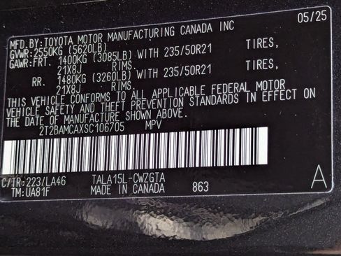 Certified 2025 Lexus RX 350 w/ Luxury Package image 19