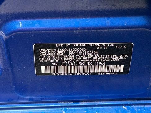 Used 2020 Subaru WRX Limited w/ Popular Package #1 image 14