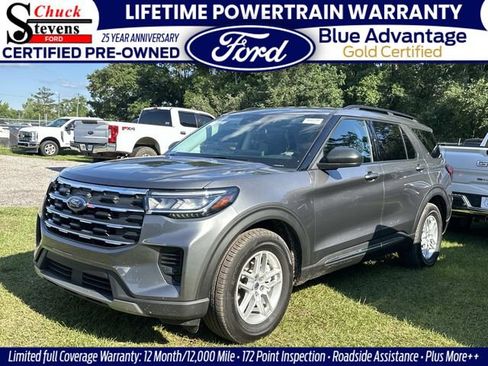 Certified 2025 Ford Explorer Active RWD image 1