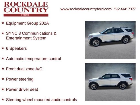 Used 2020 Ford Explorer XLT w/ Equipment Group 202A RWD image 8