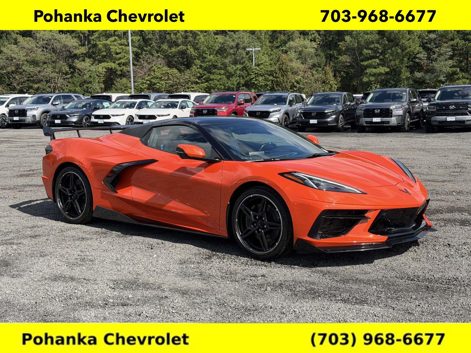 Used 2021 Chevrolet Corvette Stingray Premium Conv w/ Z51 Performance Package RWD image 1