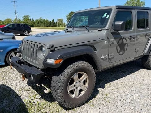 Used 2020 Jeep Wrangler Unlimited Sport S AWD/4WD image 2