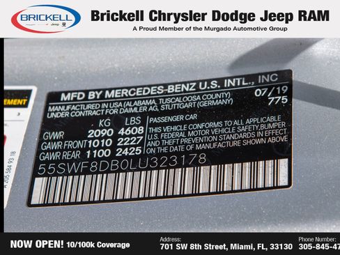 Used 2020 Mercedes-Benz C 300 Sedan w/ Premium Package image 35