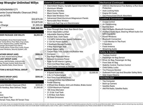 Used 2021 Jeep Wrangler Unlimited Sport image 21