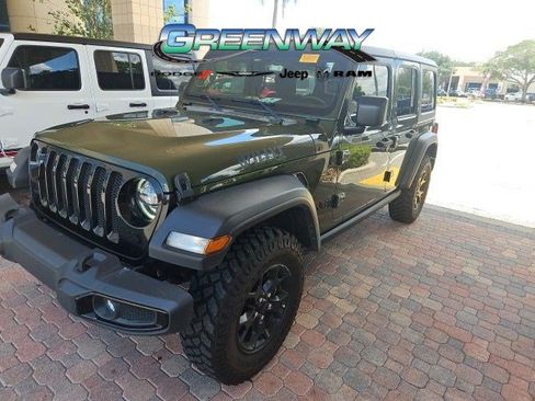 Used 2021 Jeep Wrangler Unlimited Sport AWD/4WD image 1