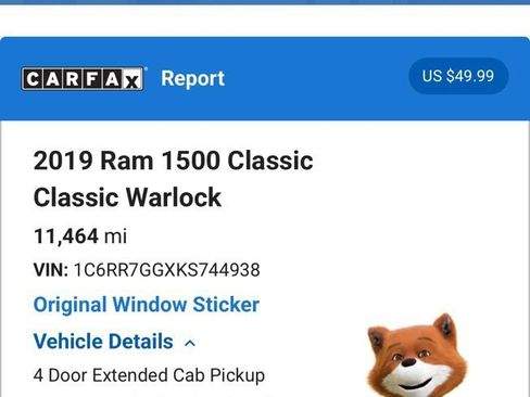 Used 2019 RAM 1500 Warlock AWD/4WD image 5
