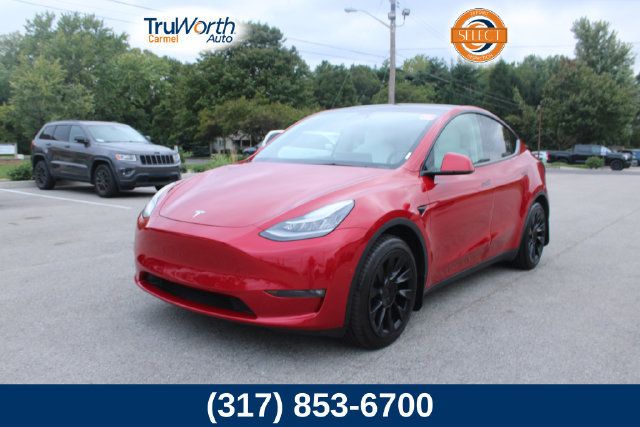 Used 2021 Tesla Model Y Long Range AWD/4WD image 1