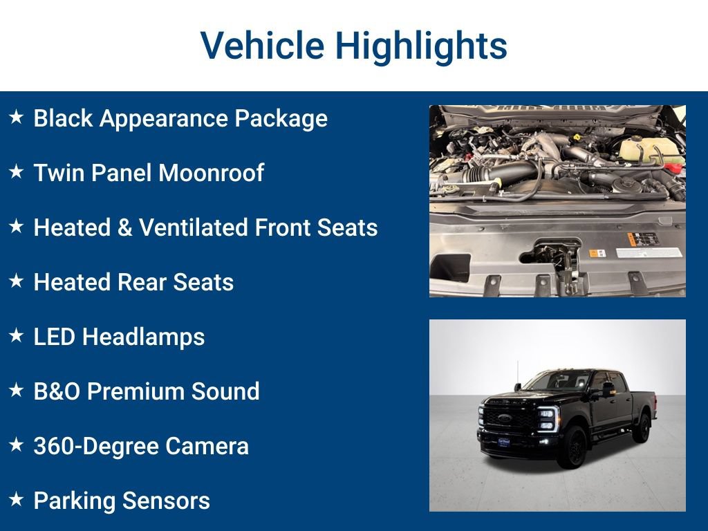 Certified 2026 Ford F350 Lariat w/ Black Appearance Package AWD/4WD image 3