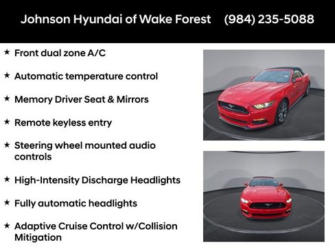 Used 2015 Ford Mustang GT Premium w/ Equipment Group 401A image 12