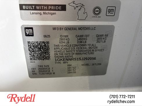 Used 2025 GMC Acadia Elevation image 23