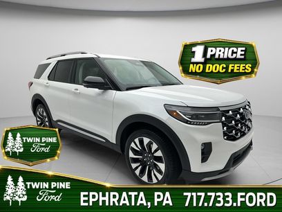 New 2026 Ford Explorer Platinum w/ LUX Leather Package