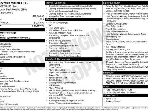 Used 2024 Chevrolet Malibu LT image 33