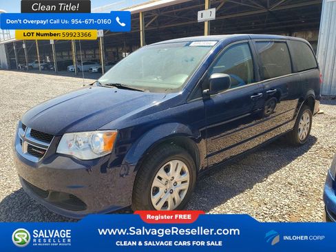 Used 2016 Dodge Grand Caravan SE w/ Quick Order Package 29E SE FWD image 1