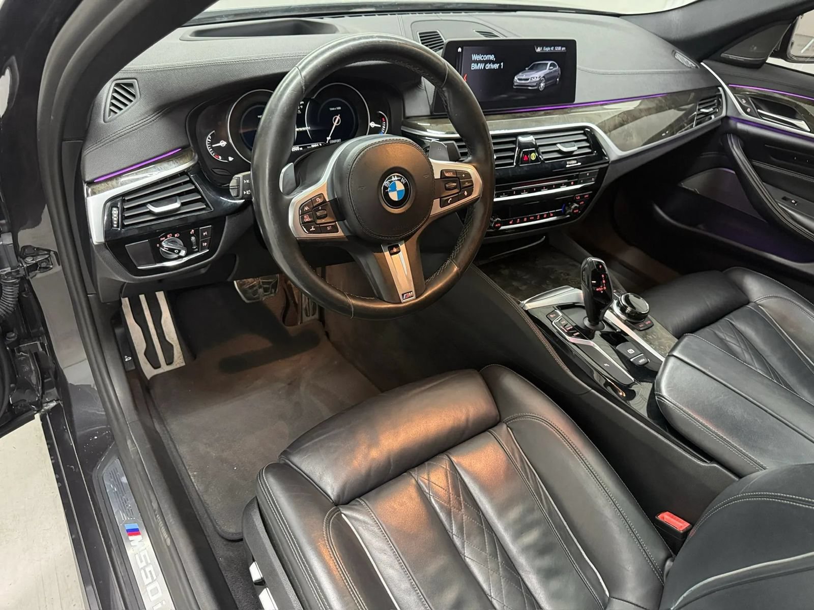 Used 2018 BMW M550i xDrive w/ Driving Assistance Package AWD/4WD image 8