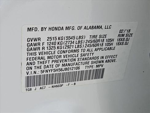 Used 2018 Honda Pilot EX-L image 27